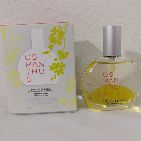 L'Occitane Osmanthus Perfume in Oil For Body and Hair 1.6 OZ./50ML NIB - Picture 2 of 5